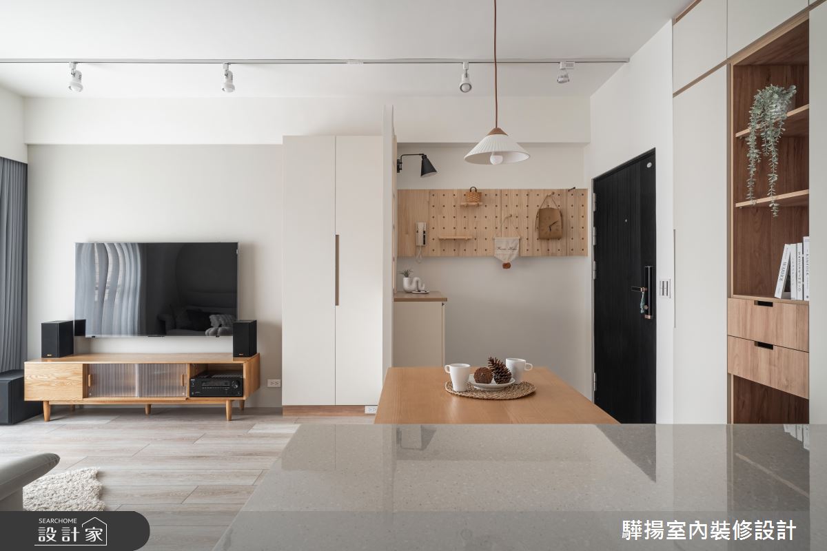 老屋(16~30年)＿混搭風玄關客廳餐廳案例圖片＿驊揚室內裝修設計有限公司＿驊揚_153之13