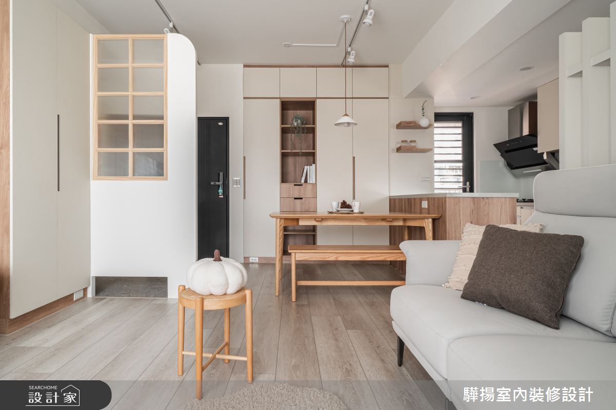 老屋(16~30年)＿混搭風客廳餐廳廚房案例圖片＿驊揚室內裝修設計有限公司＿驊揚_153之6