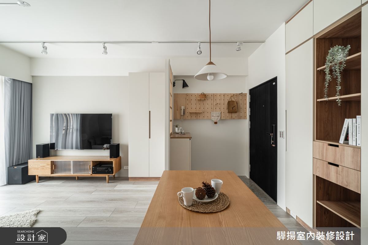 老屋(16~30年)＿混搭風玄關客廳餐廳案例圖片＿驊揚室內裝修設計有限公司＿驊揚_153之12