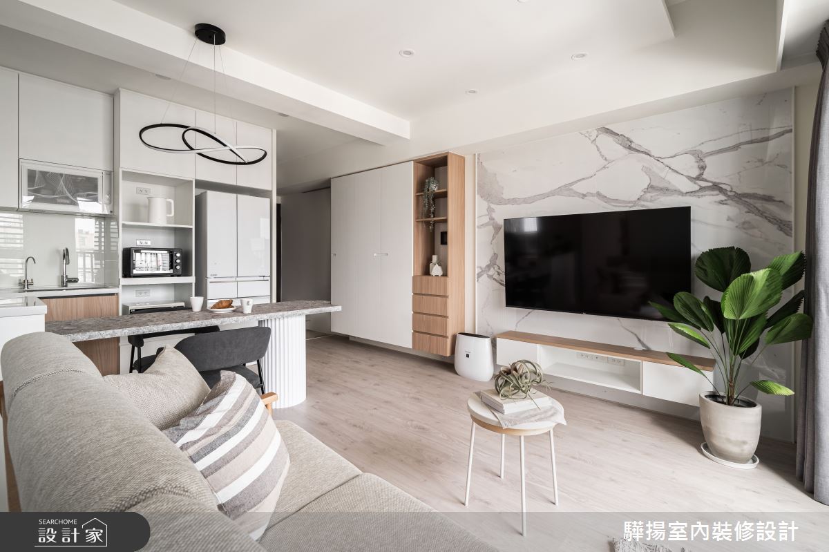 新成屋(5年以下)＿現代北歐風客廳餐廳案例圖片＿驊揚室內裝修設計有限公司＿驊揚_155之3827