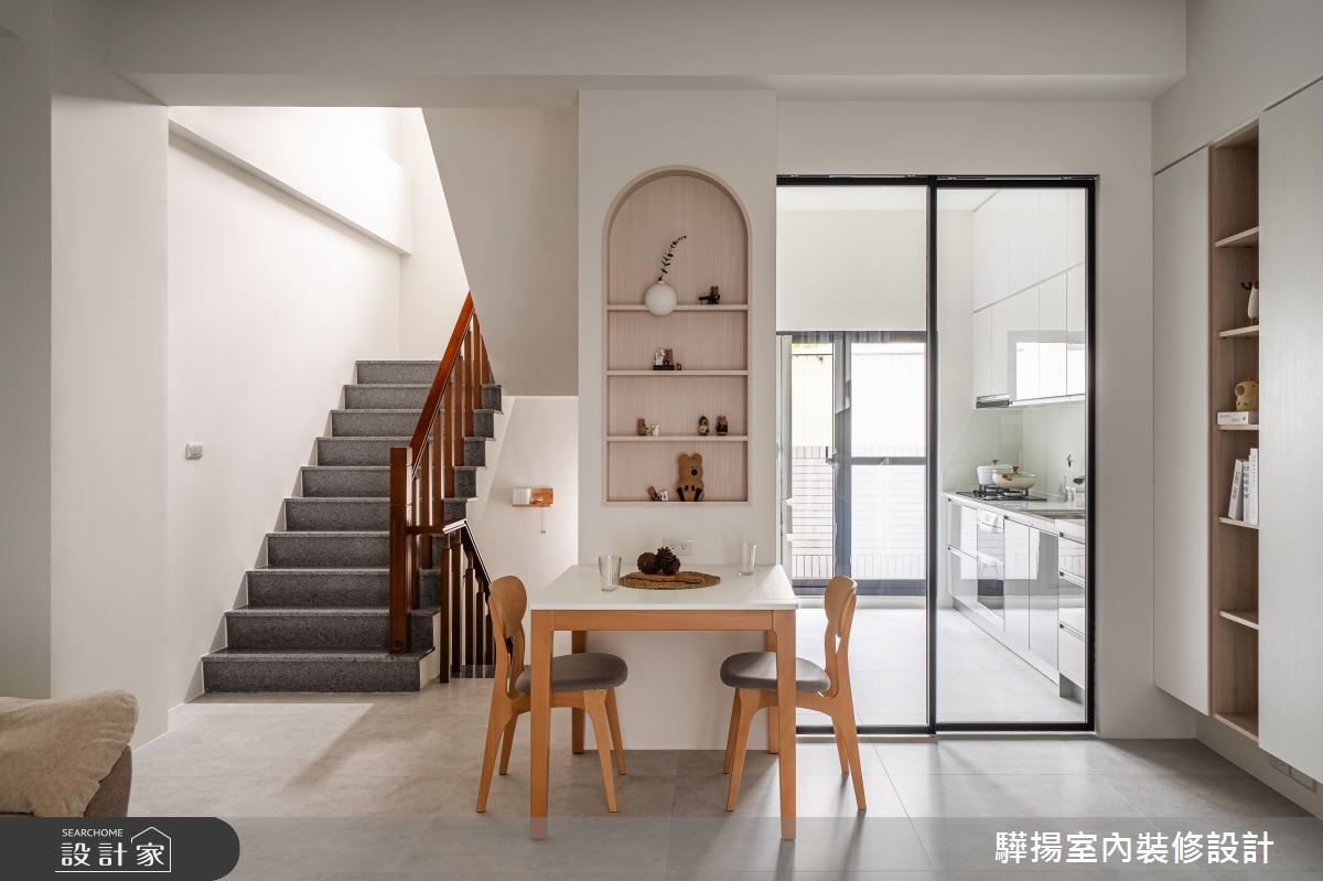 新成屋(5年以下)＿北歐風餐廳廚房樓梯案例圖片＿驊揚室內裝修設計有限公司＿驊揚_156之14