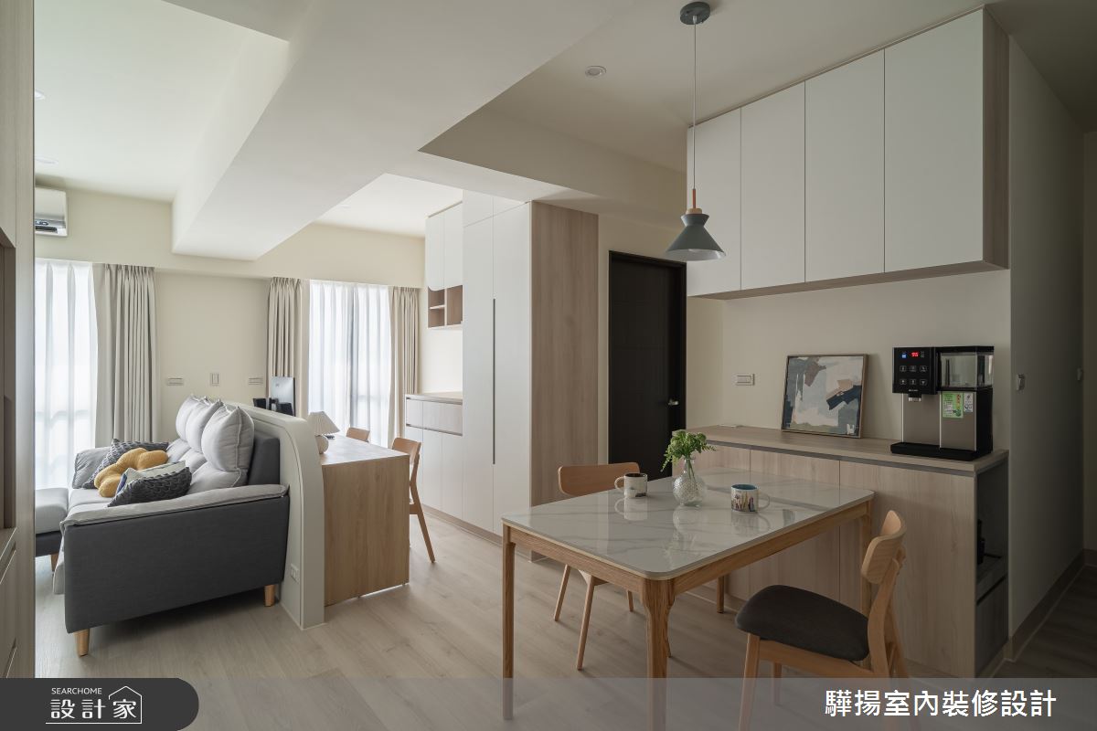 新成屋(5年以下)＿北歐風客廳餐廳書房案例圖片＿驊揚室內裝修設計有限公司＿驊揚_158之2