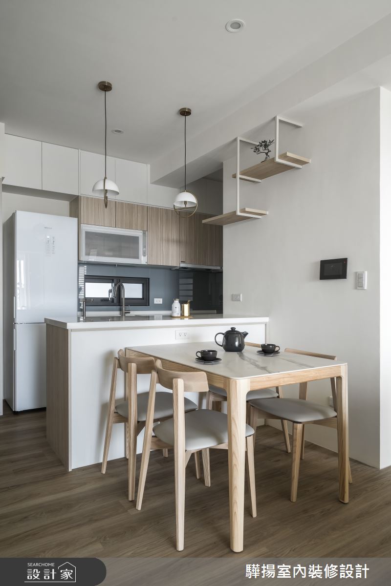 新成屋(5年以下)＿北歐風餐廳廚房中島案例圖片＿驊揚室內裝修設計有限公司＿驊揚_160之15