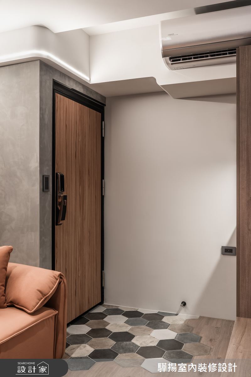 老屋(16~30年)＿現代風玄關案例圖片＿驊揚室內裝修設計有限公司＿驊揚_161之5