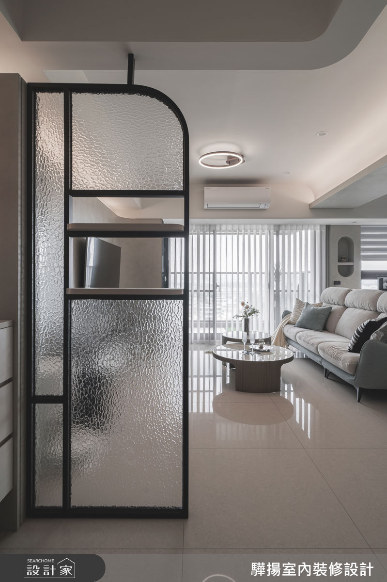 20坪新成屋(5年以下)＿混搭風玄關客廳案例圖片＿驊揚室內裝修設計有限公司＿驊揚_163之2