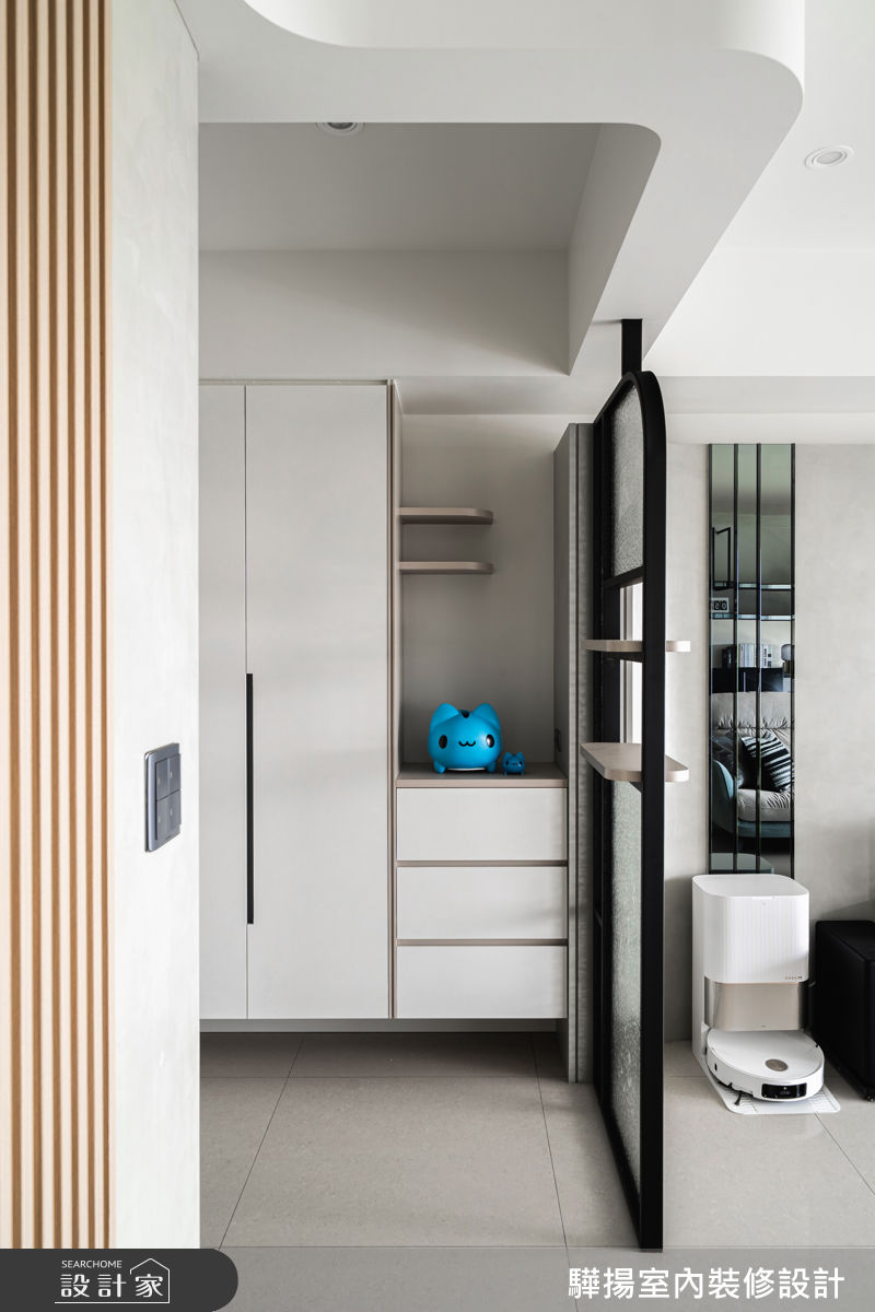 20坪新成屋(5年以下)＿混搭風玄關案例圖片＿驊揚室內裝修設計有限公司＿驊揚_163之3