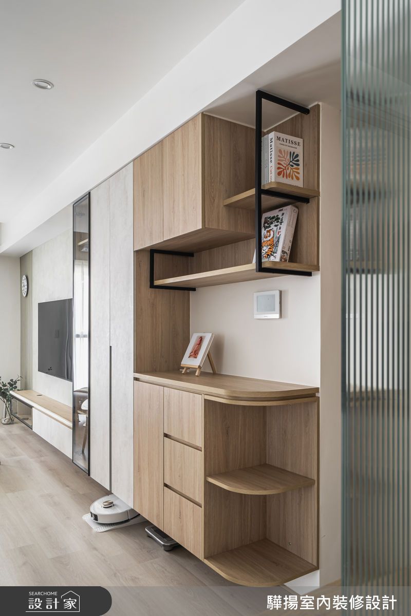 新成屋(5年以下)＿混搭風玄關客廳案例圖片＿驊揚室內裝修設計有限公司＿驊揚_165之7