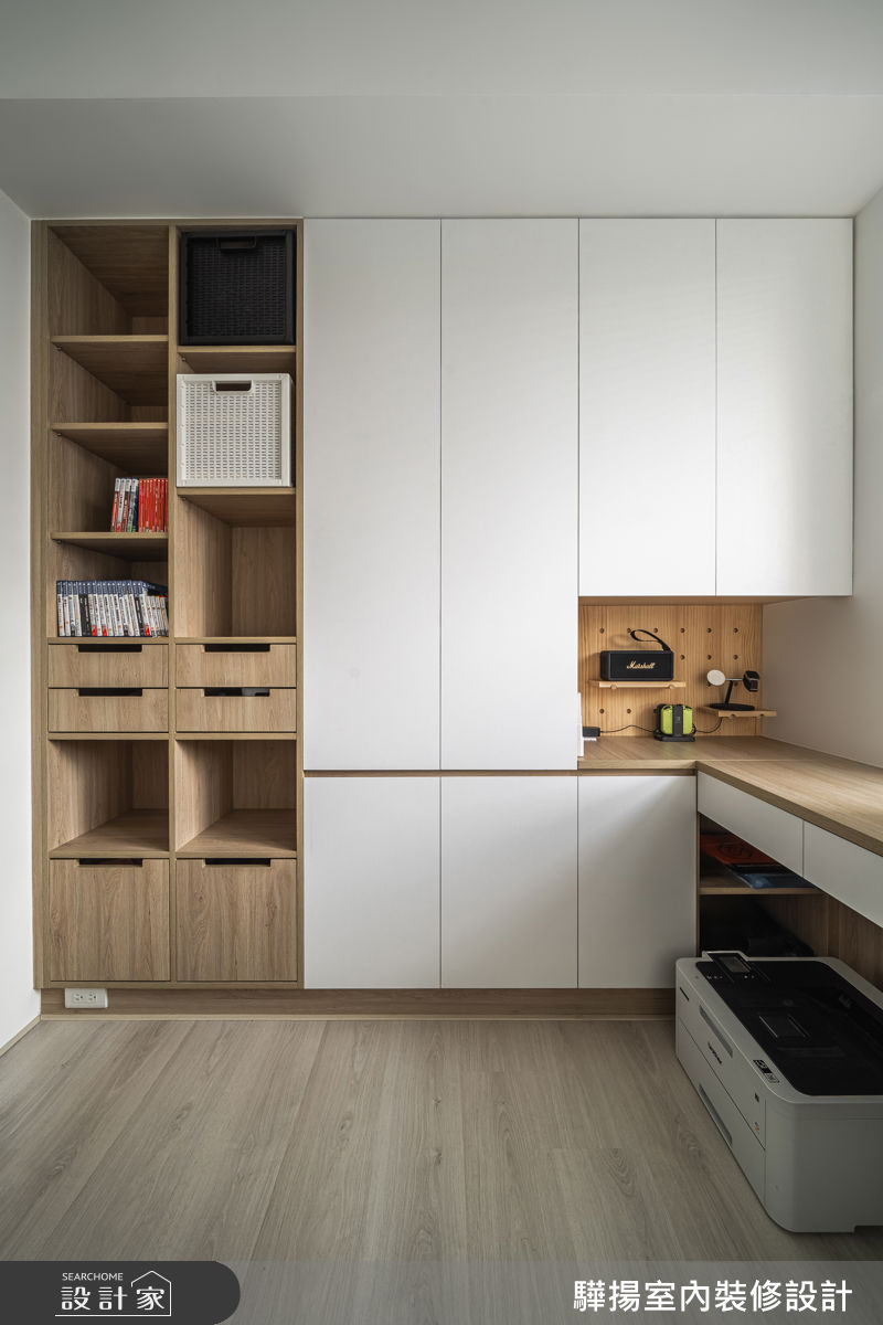 新成屋(5年以下)＿混搭風書房工作區案例圖片＿驊揚室內裝修設計有限公司＿驊揚_165之19
