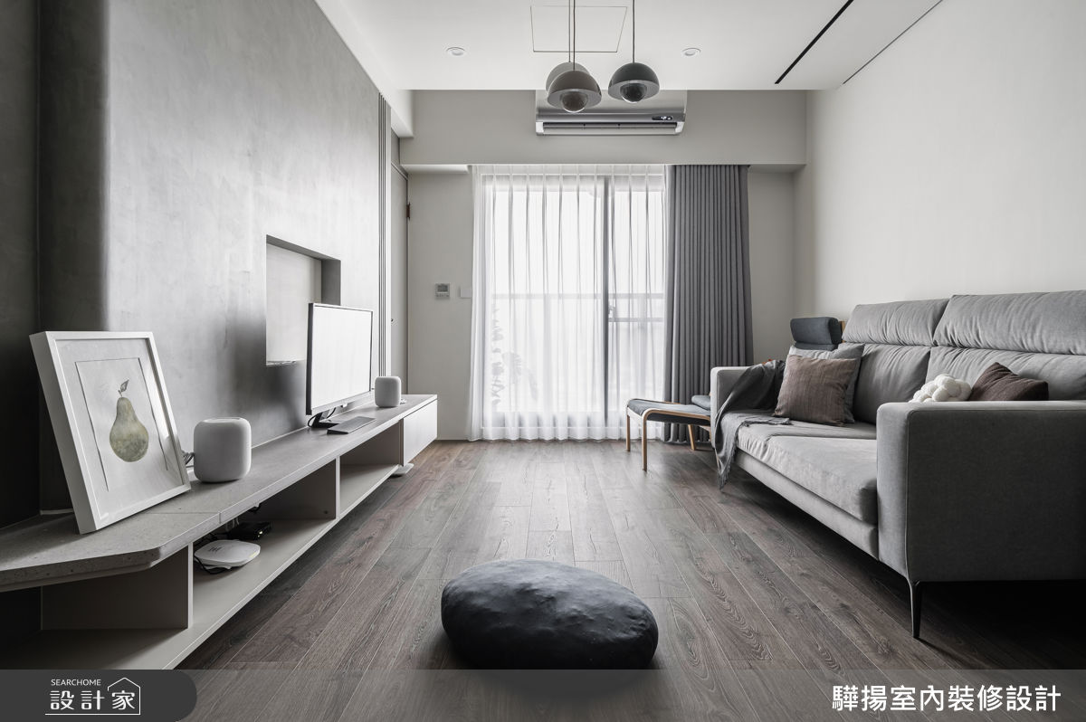 新成屋(5年以下)＿混搭風客廳案例圖片＿驊揚室內裝修設計有限公司＿驊揚_167之5