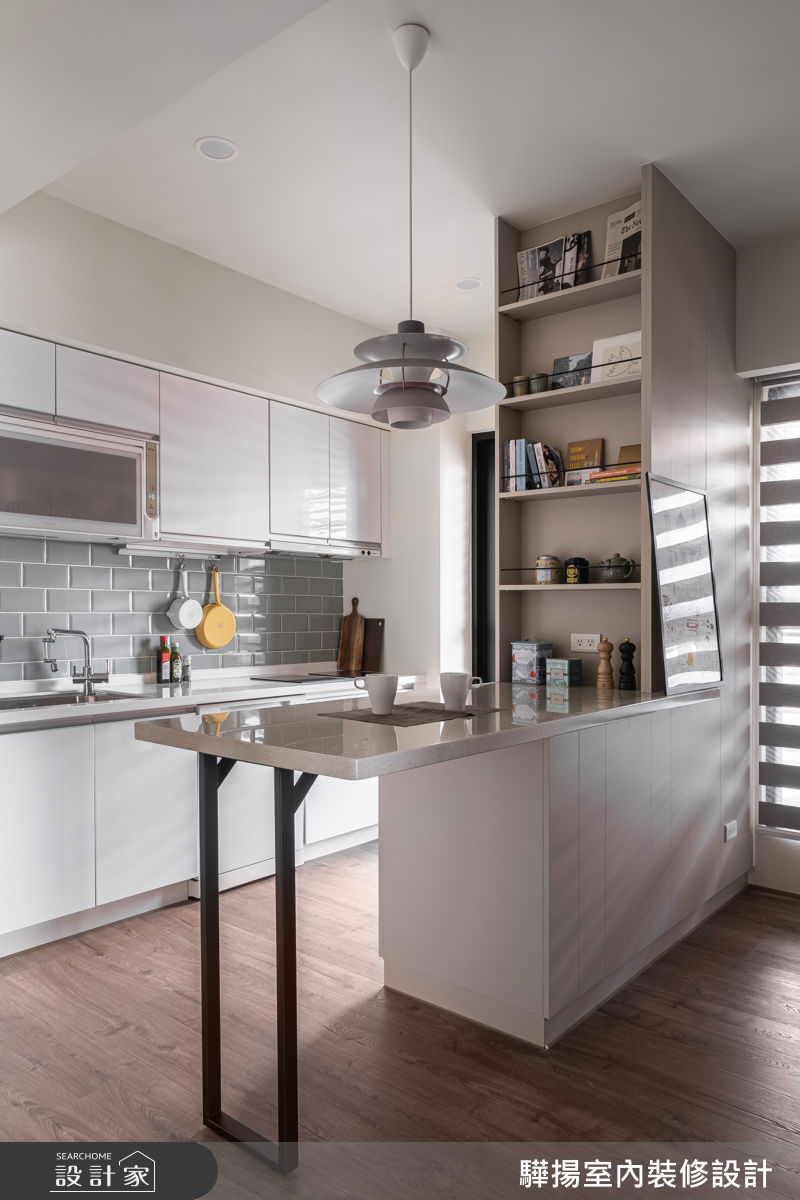 新成屋(5年以下)＿混搭風餐廳廚房中島案例圖片＿驊揚室內裝修設計有限公司＿驊揚_167之7