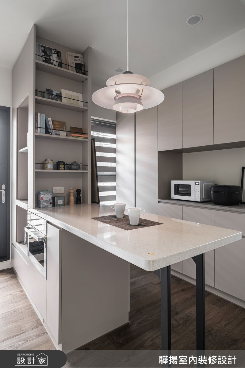 新成屋(5年以下)＿混搭風餐廳廚房中島案例圖片＿驊揚室內裝修設計有限公司＿驊揚_167之8