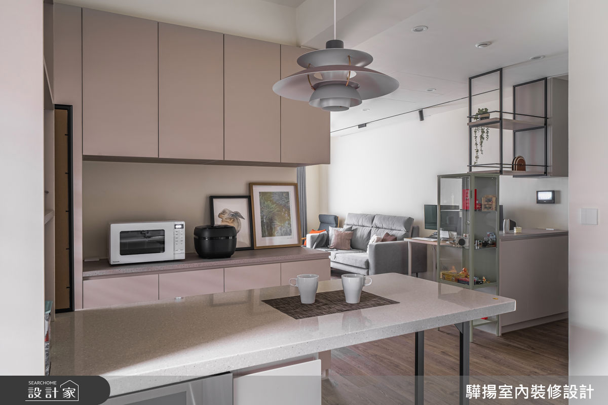 新成屋(5年以下)＿混搭風客廳餐廳廚房中島案例圖片＿驊揚室內裝修設計有限公司＿驊揚_167之10