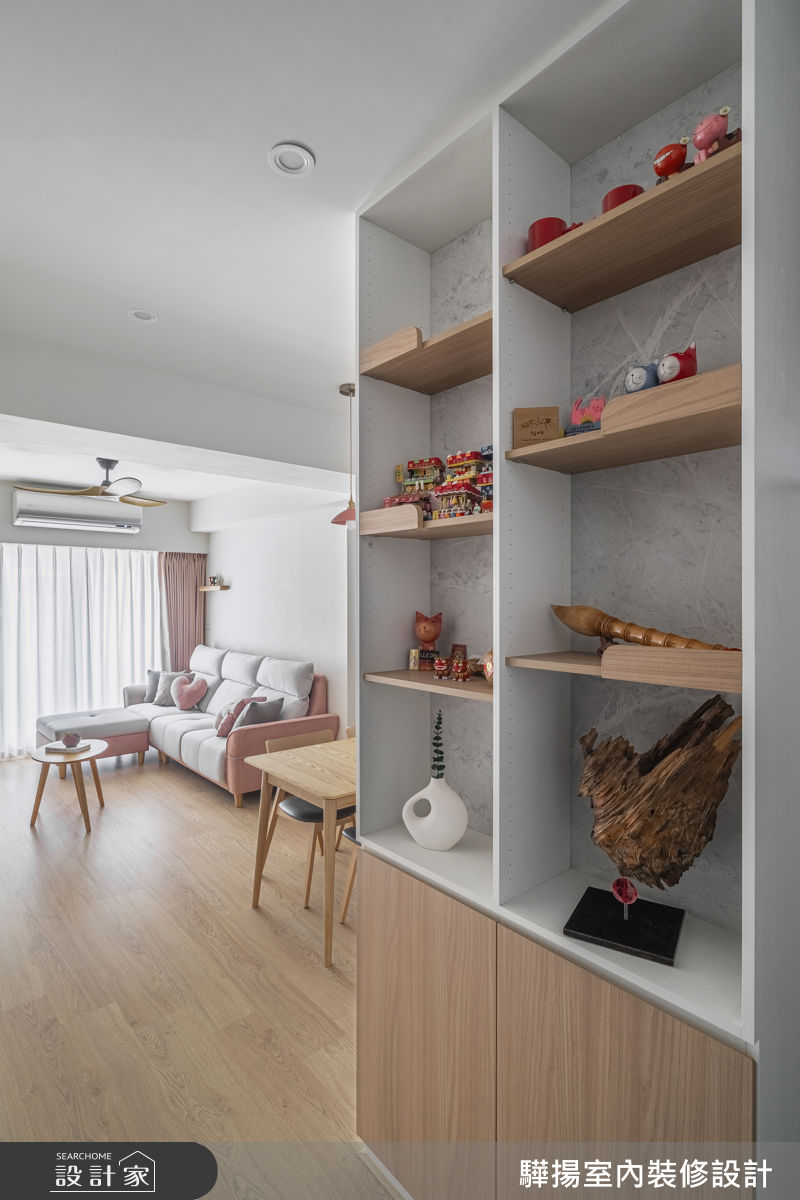 16坪新成屋(5年以下)＿混搭風玄關客廳餐廳案例圖片＿驊揚室內裝修設計有限公司＿驊揚_168之1