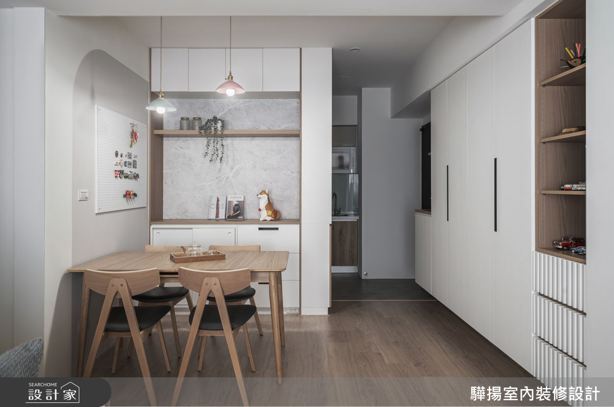 16坪新成屋(5年以下)＿混搭風玄關餐廳案例圖片＿驊揚室內裝修設計有限公司＿驊揚_168之6