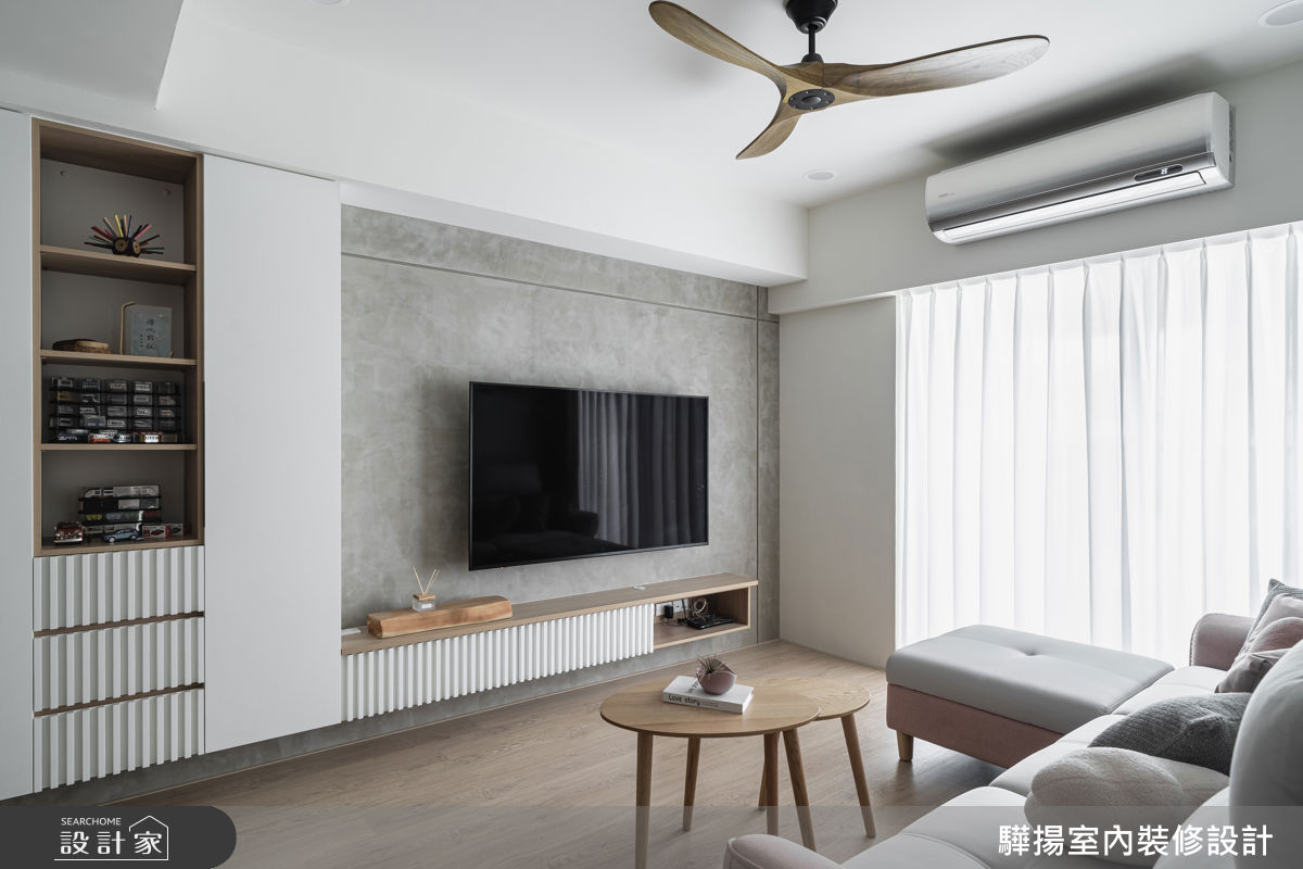 16坪新成屋(5年以下)＿混搭風客廳案例圖片＿驊揚室內裝修設計有限公司＿驊揚_168之13