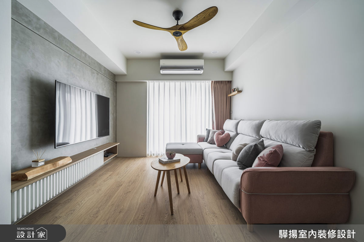 16坪新成屋(5年以下)＿混搭風客廳案例圖片＿驊揚室內裝修設計有限公司＿驊揚_168之14