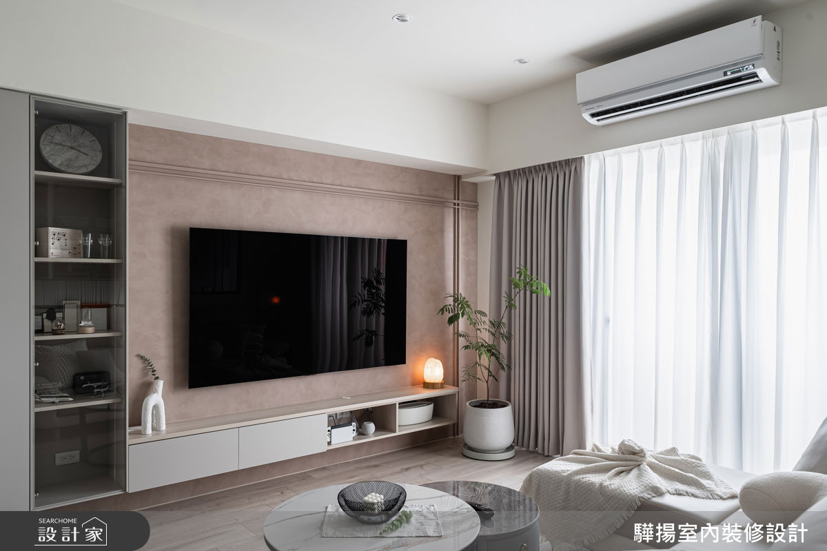 20坪新成屋(5年以下)＿現代混搭風客廳案例圖片＿驊揚室內裝修設計有限公司＿驊揚_171之4
