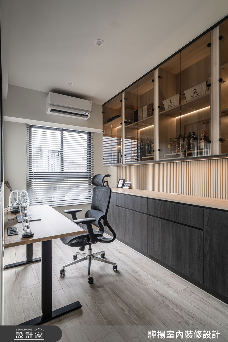 20坪新成屋(5年以下)＿現代混搭風書房工作區案例圖片＿驊揚室內裝修設計有限公司＿驊揚_171之9
