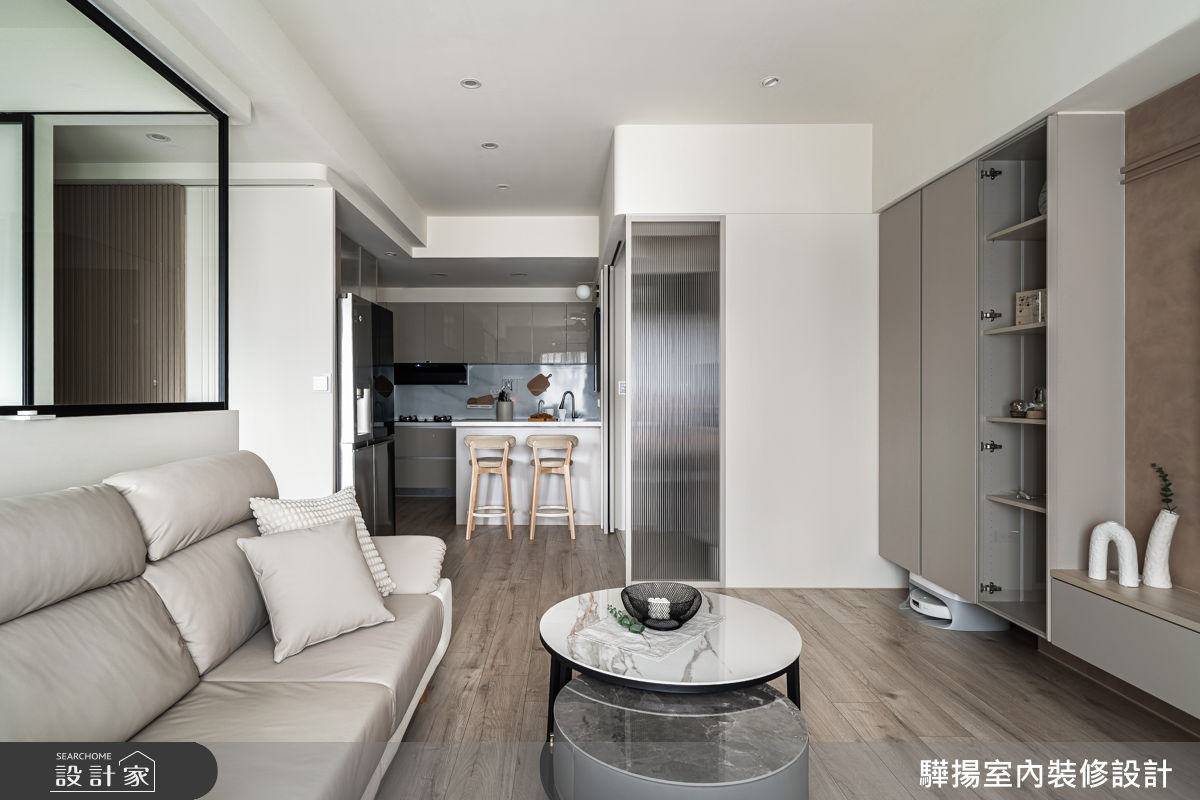 20坪新成屋(5年以下)＿現代混搭風客廳餐廳廚房案例圖片＿驊揚室內裝修設計有限公司＿驊揚_171之13