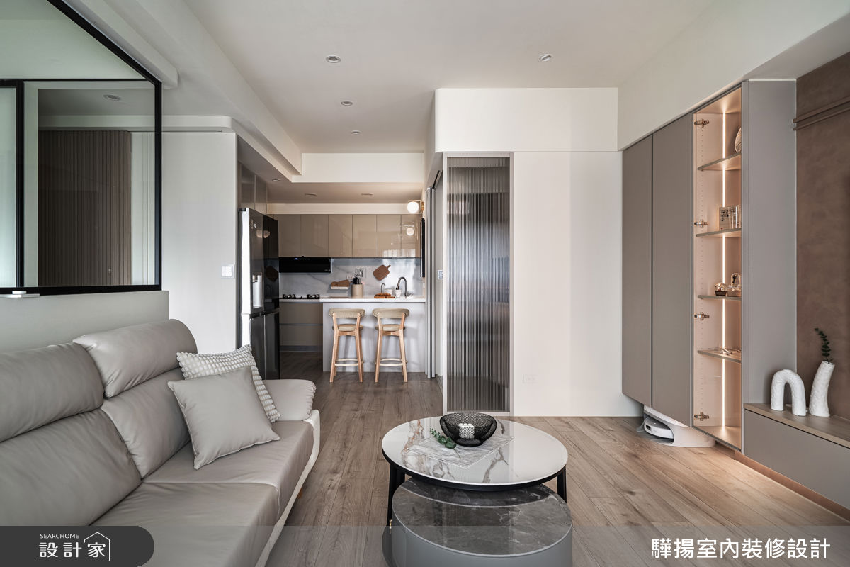 20坪新成屋(5年以下)＿現代混搭風客廳餐廳廚房案例圖片＿驊揚室內裝修設計有限公司＿驊揚_171之14
