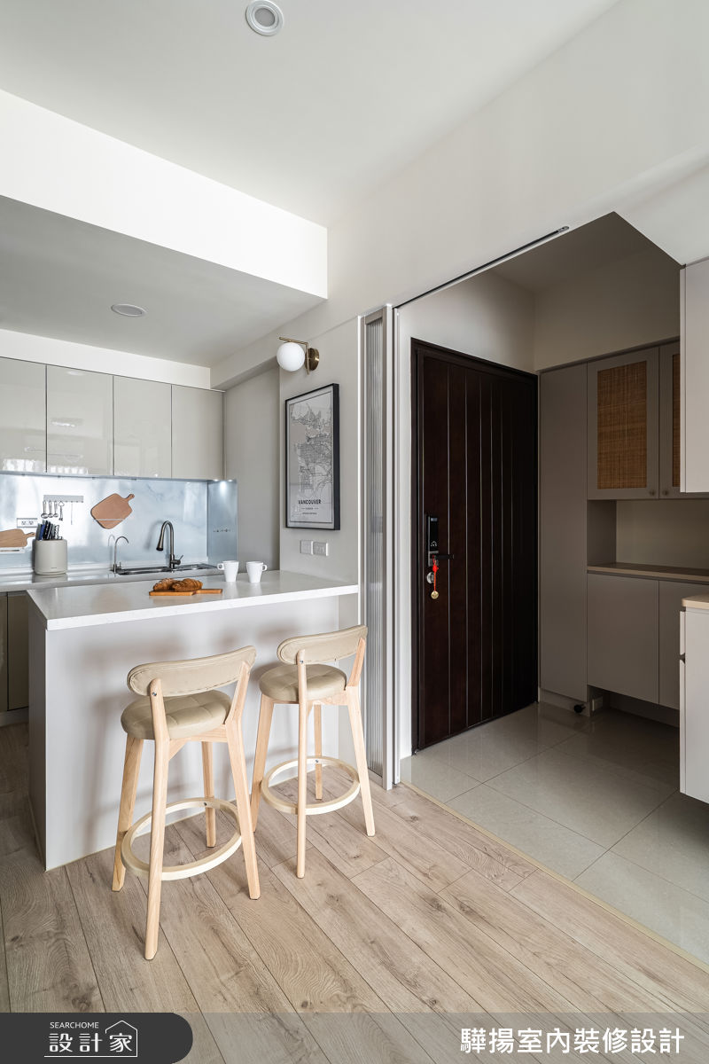 20坪新成屋(5年以下)＿現代混搭風玄關餐廳廚房吧檯案例圖片＿驊揚室內裝修設計有限公司＿驊揚_171之16