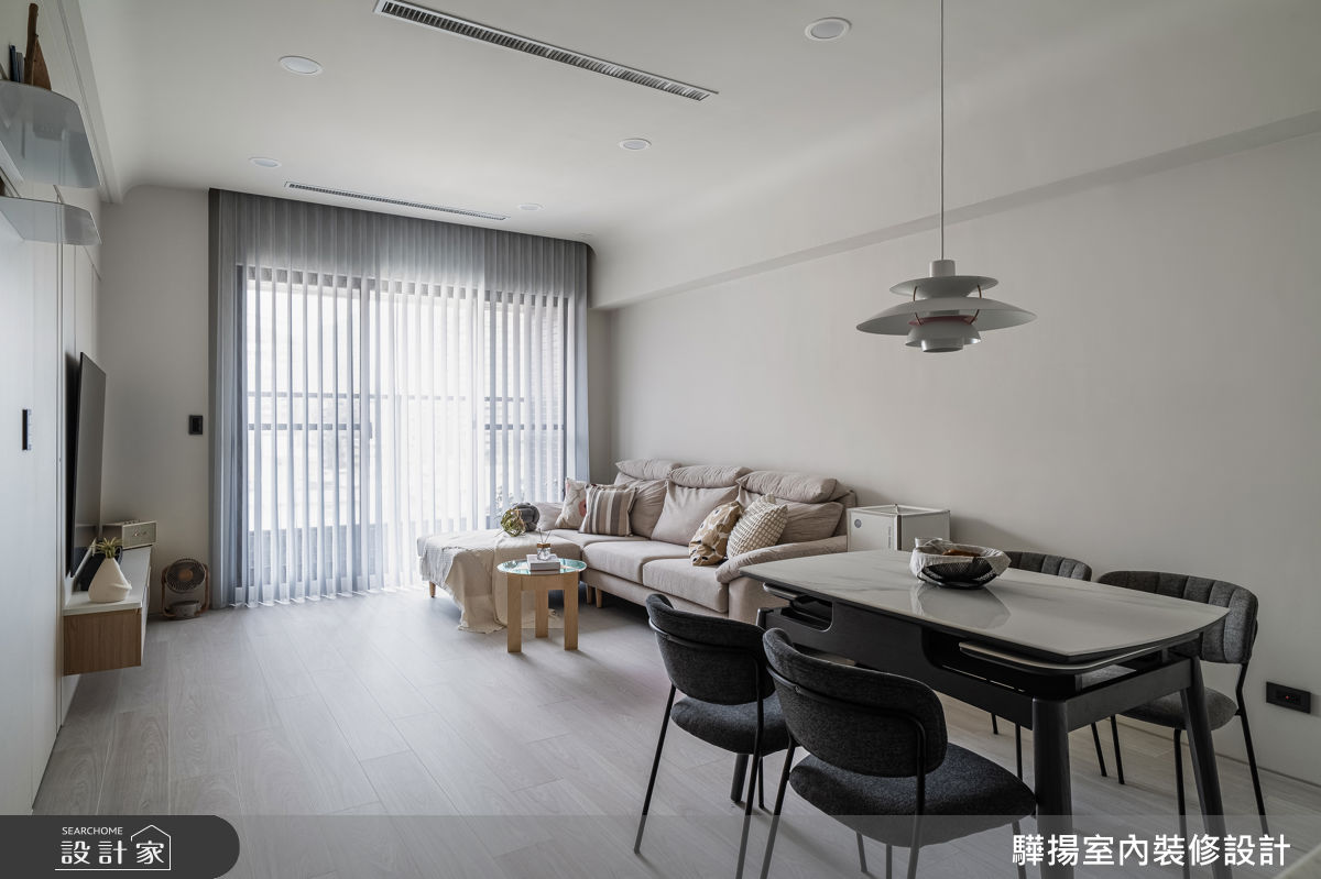 23坪新成屋(5年以下)＿北歐混搭風客廳餐廳案例圖片＿驊揚室內裝修設計有限公司＿驊揚_172之3