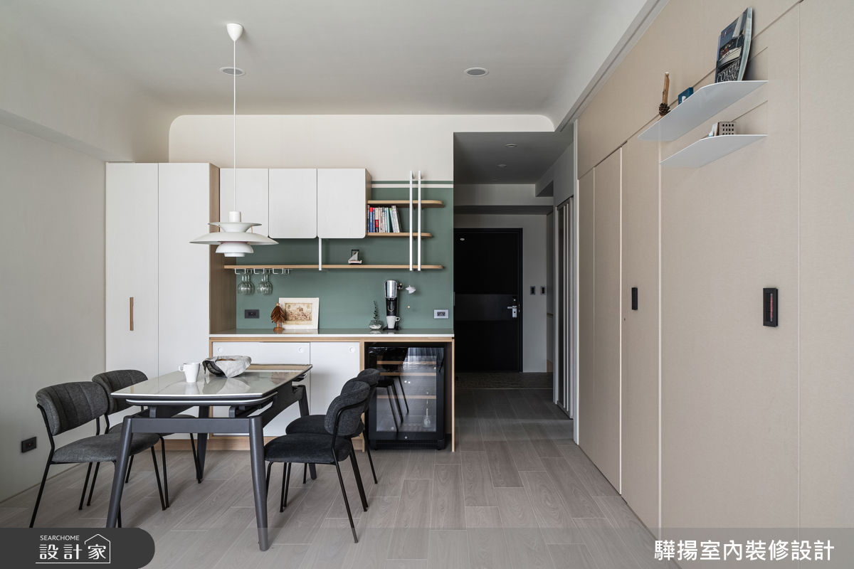 23坪新成屋(5年以下)＿北歐混搭風玄關餐廳案例圖片＿驊揚室內裝修設計有限公司＿驊揚_172之6