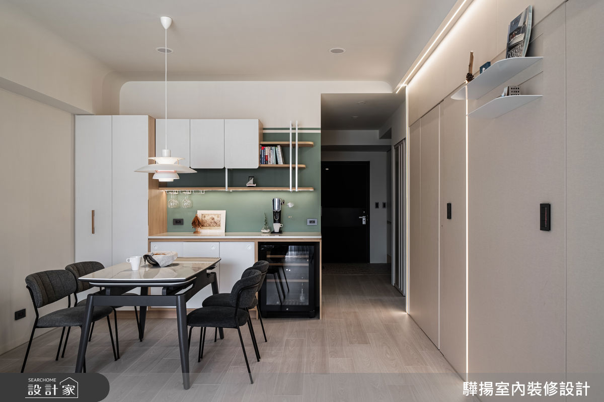 23坪新成屋(5年以下)＿北歐混搭風玄關餐廳案例圖片＿驊揚室內裝修設計有限公司＿驊揚_172之7