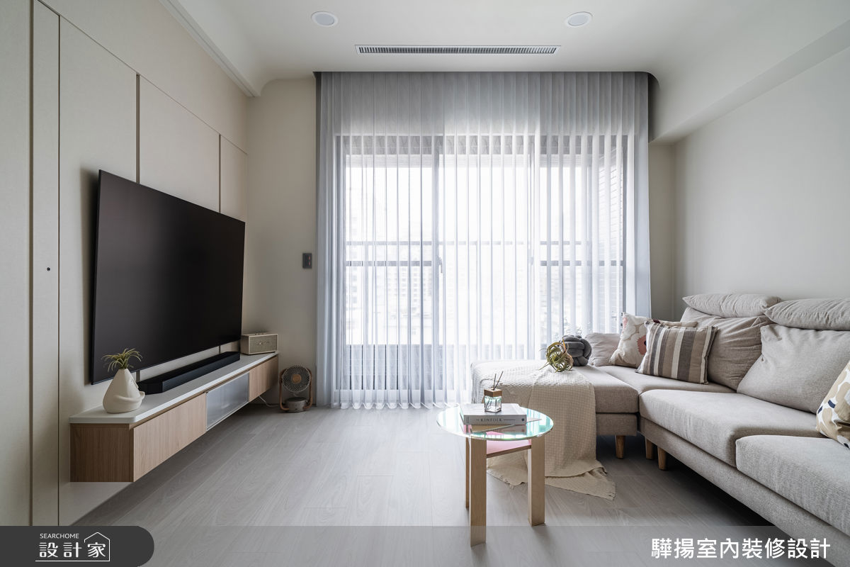 23坪新成屋(5年以下)＿北歐混搭風客廳案例圖片＿驊揚室內裝修設計有限公司＿驊揚_172之4