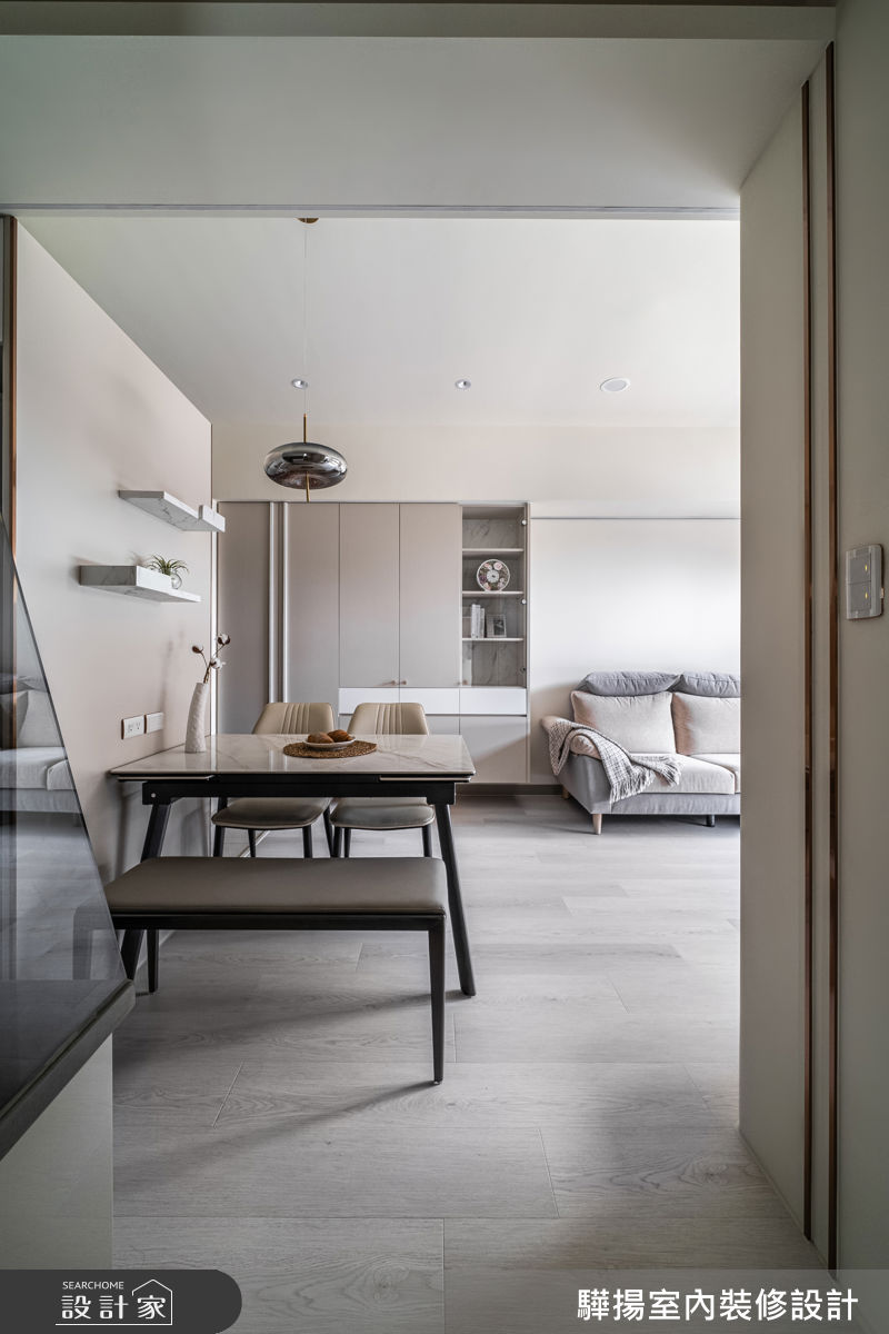 15坪新成屋(5年以下)＿混搭風客廳餐廳案例圖片＿驊揚室內裝修設計有限公司＿驊揚_173之6
