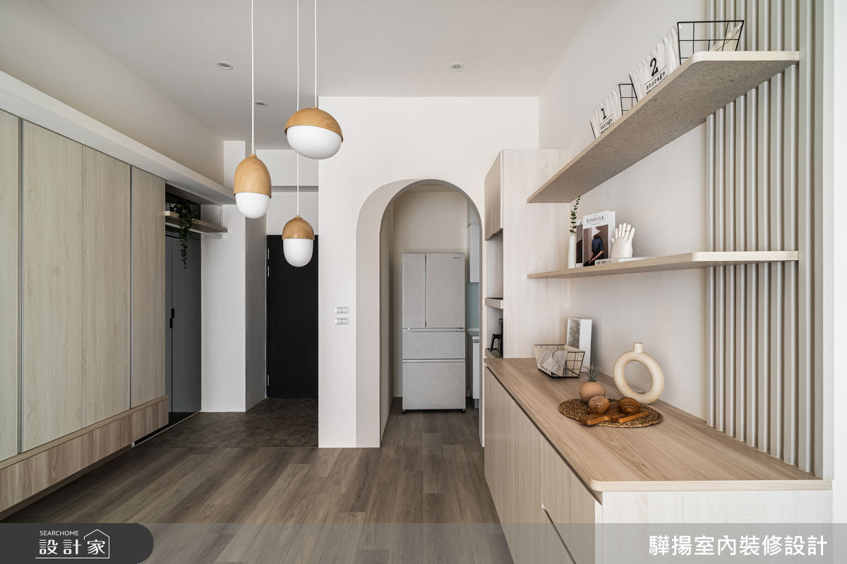 22坪新成屋(5年以下)＿混搭風玄關廚房案例圖片＿驊揚室內裝修設計有限公司＿驊揚_174之8