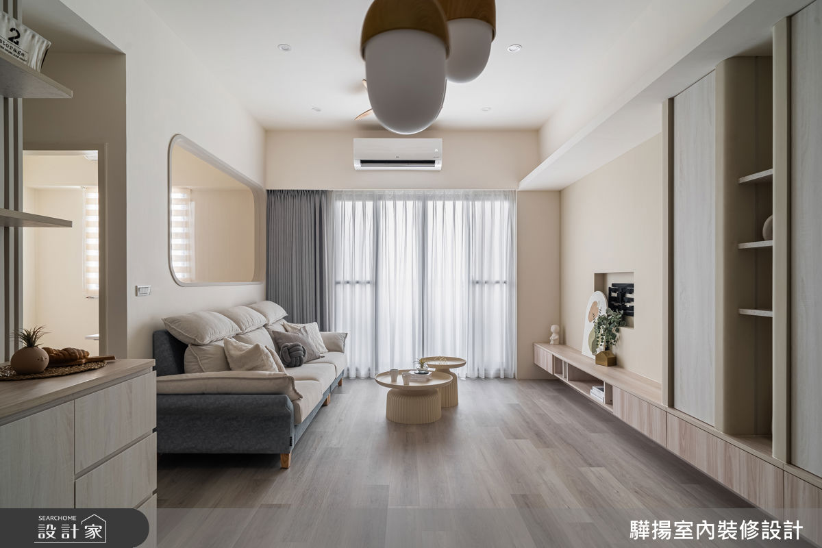 22坪新成屋(5年以下)＿混搭風客廳案例圖片＿驊揚室內裝修設計有限公司＿驊揚_174之13