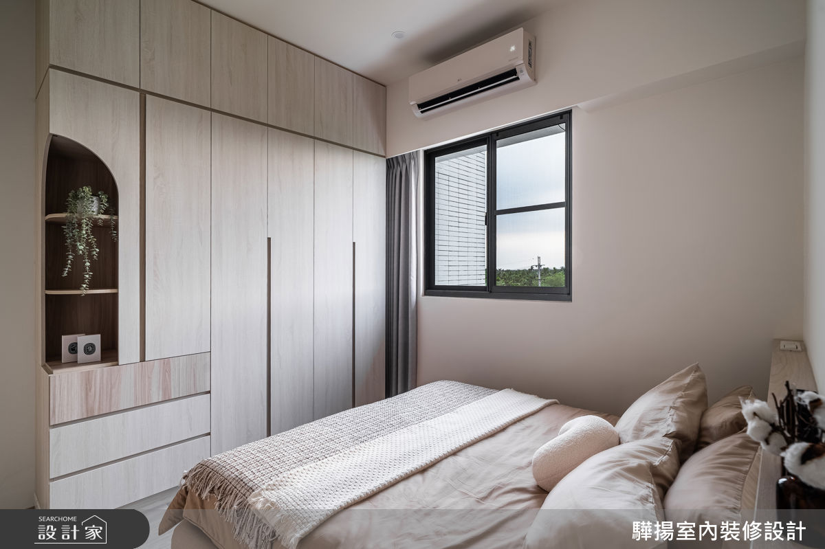 22坪新成屋(5年以下)＿混搭風臥室案例圖片＿驊揚室內裝修設計有限公司＿驊揚_174之25