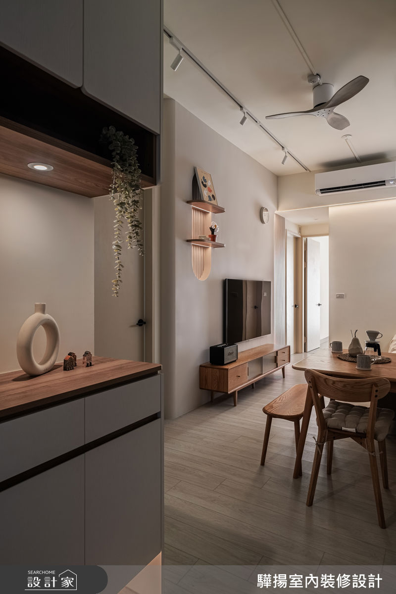 16坪新成屋(5年以下)＿混搭風玄關客廳餐廳案例圖片＿驊揚室內裝修設計有限公司＿驊揚_175之1