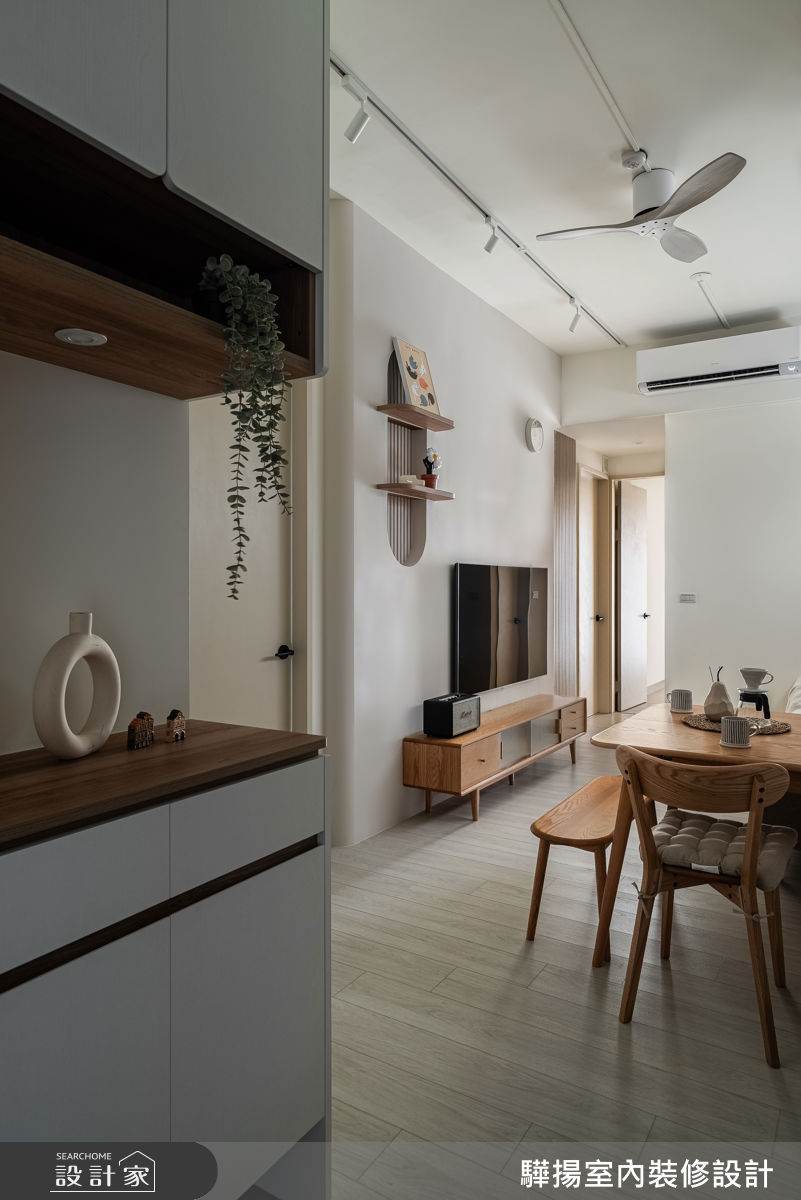 16坪新成屋(5年以下)＿混搭風玄關客廳餐廳案例圖片＿驊揚室內裝修設計有限公司＿驊揚_175之2