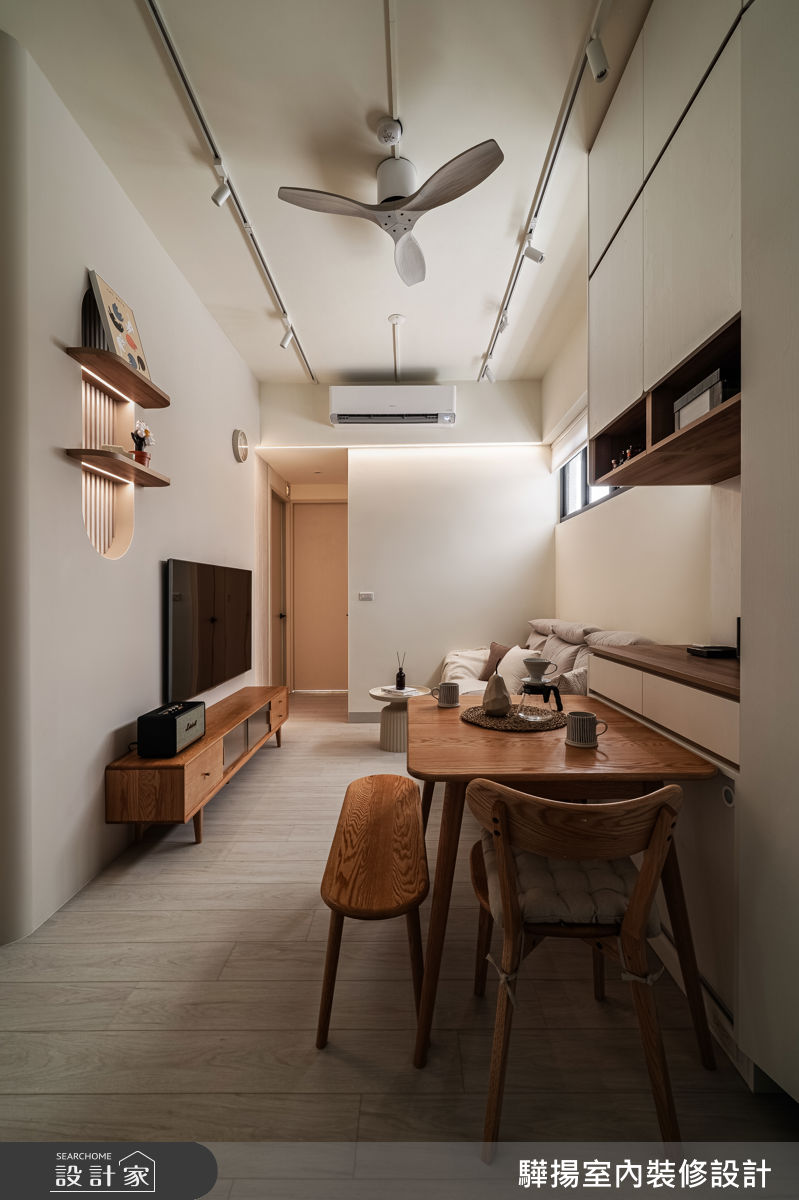 16坪新成屋(5年以下)＿混搭風客廳餐廳案例圖片＿驊揚室內裝修設計有限公司＿驊揚_175之4
