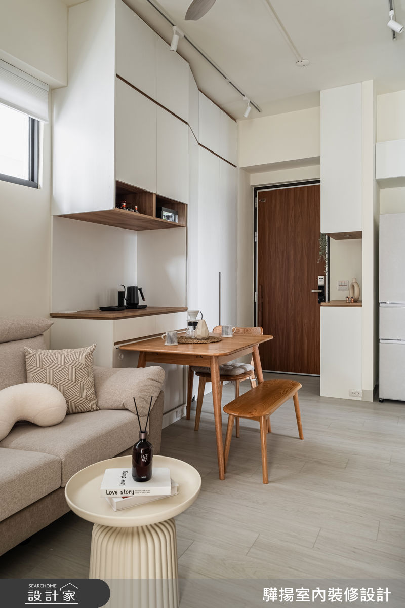 16坪新成屋(5年以下)＿混搭風玄關客廳餐廳案例圖片＿驊揚室內裝修設計有限公司＿驊揚_175之12