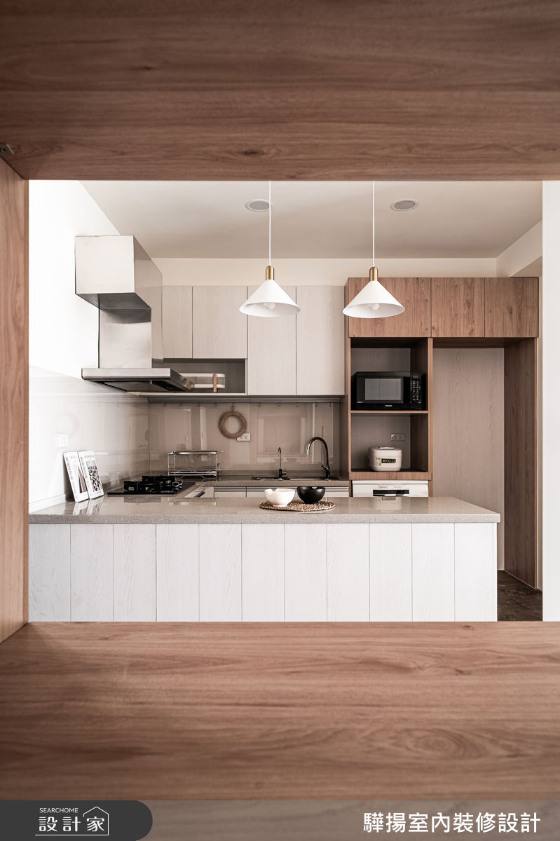 老屋(16~30年)＿混搭風廚房案例圖片＿驊揚室內裝修設計有限公司＿驊揚_176之5