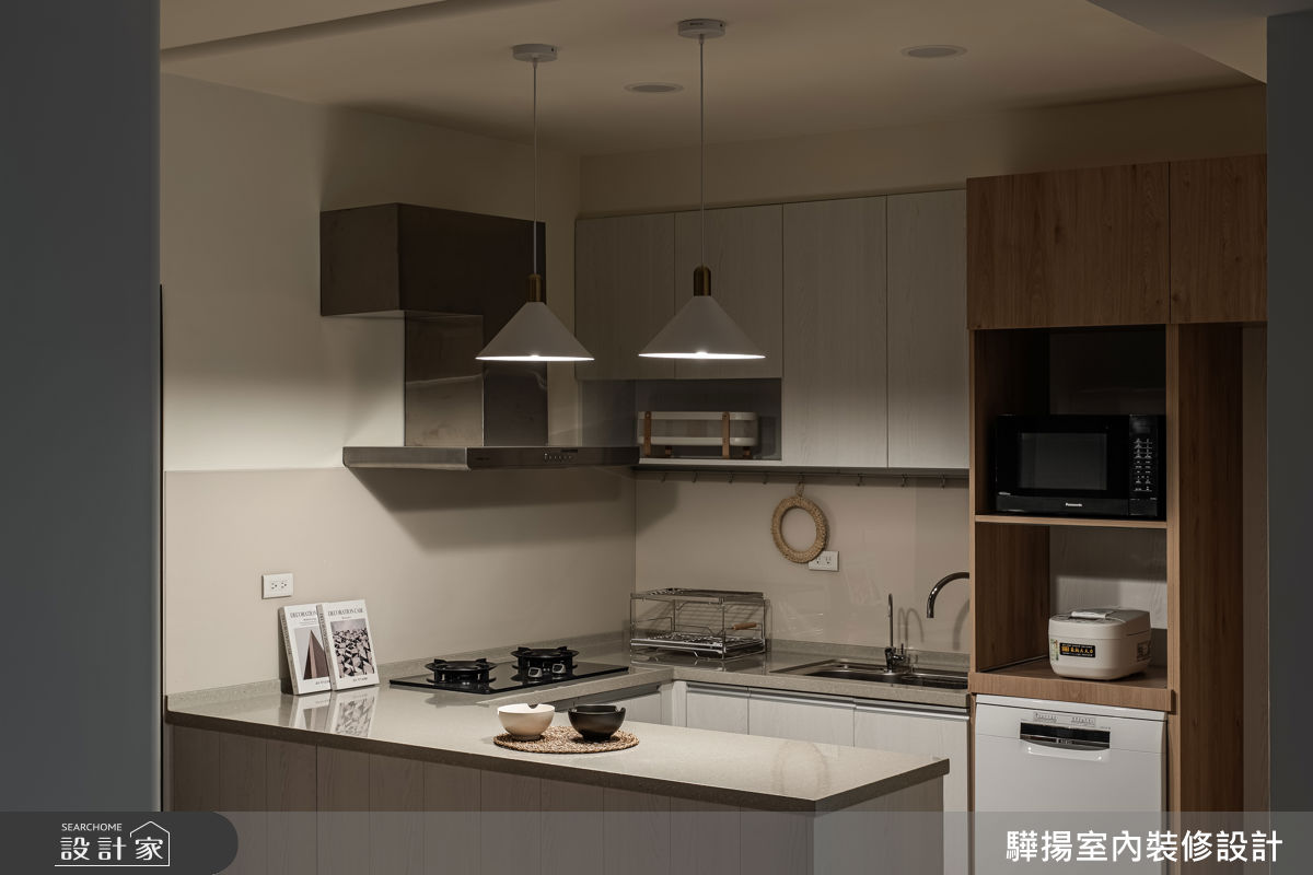 老屋(16~30年)＿混搭風廚房案例圖片＿驊揚室內裝修設計有限公司＿驊揚_176之7
