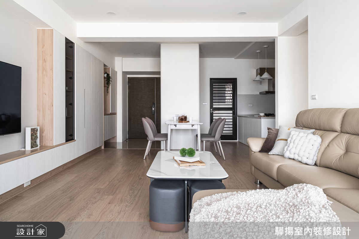 老屋(16~30年)＿混搭風玄關客廳餐廳廚房案例圖片＿驊揚室內裝修設計有限公司＿驊揚_176之18