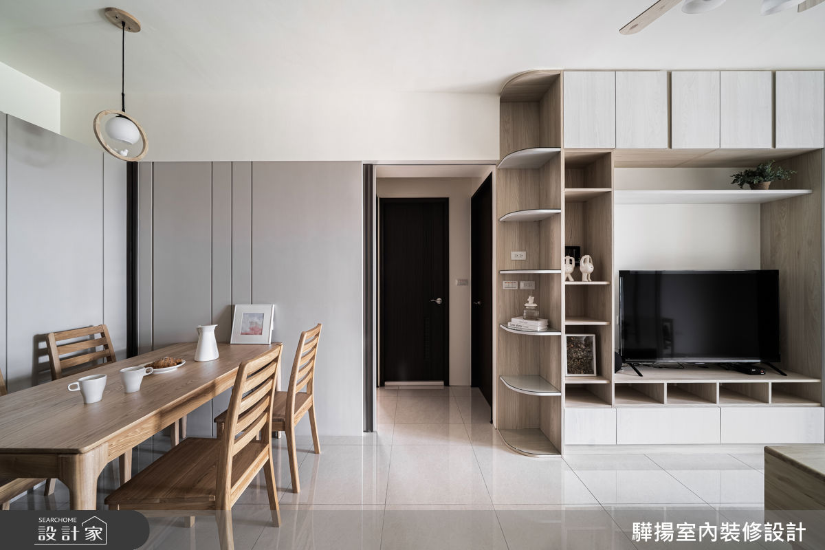 20坪新成屋(5年以下)＿混搭風客廳餐廳案例圖片＿驊揚室內裝修設計有限公司＿驊揚_178之11