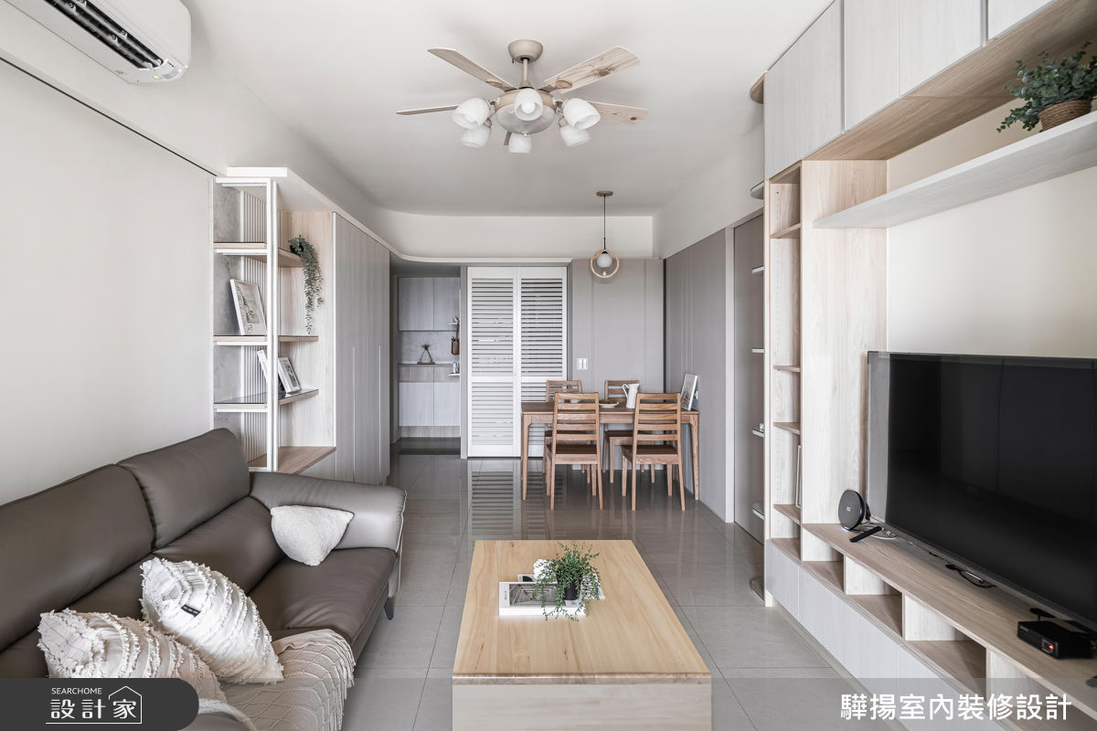 20坪新成屋(5年以下)＿混搭風玄關客廳餐廳案例圖片＿驊揚室內裝修設計有限公司＿驊揚_178之19