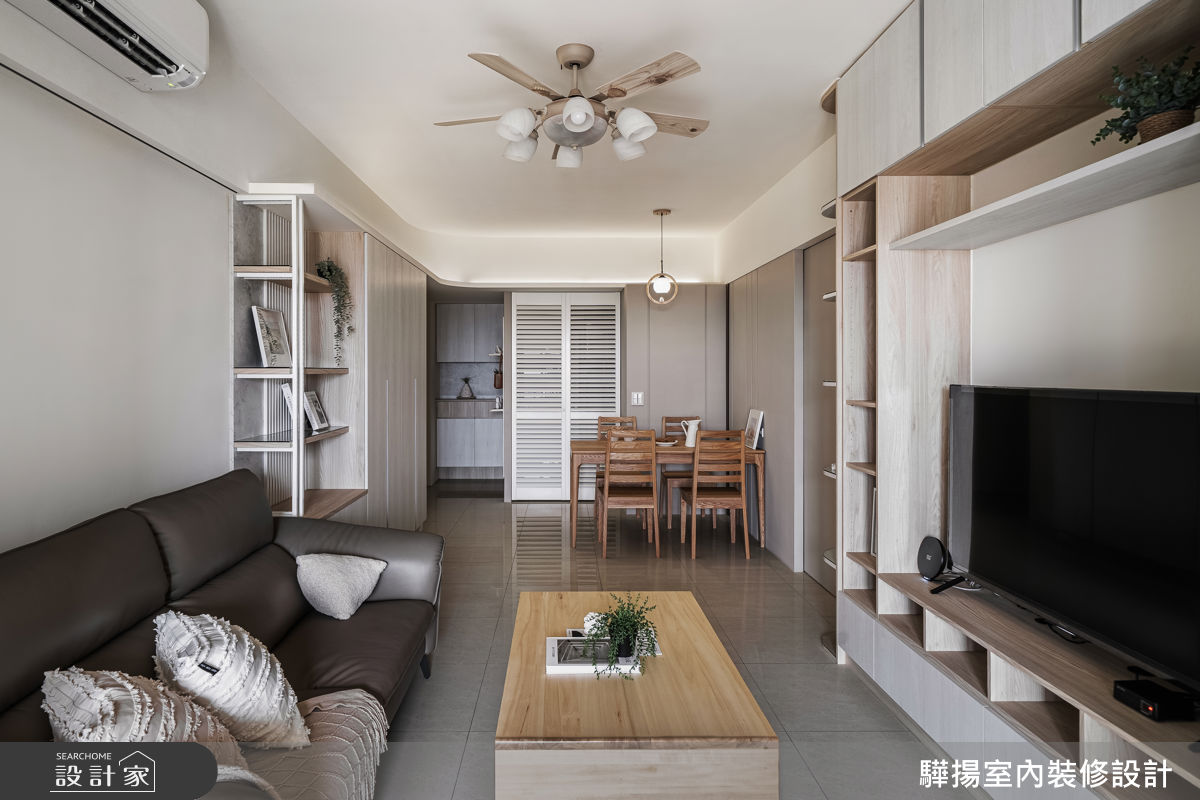 20坪新成屋(5年以下)＿混搭風玄關客廳餐廳案例圖片＿驊揚室內裝修設計有限公司＿驊揚_178之20