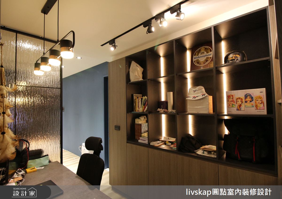 18坪新成屋(5年以下)＿工業風書房案例圖片＿圓點室內裝修國際有限公司＿圓點_01之6