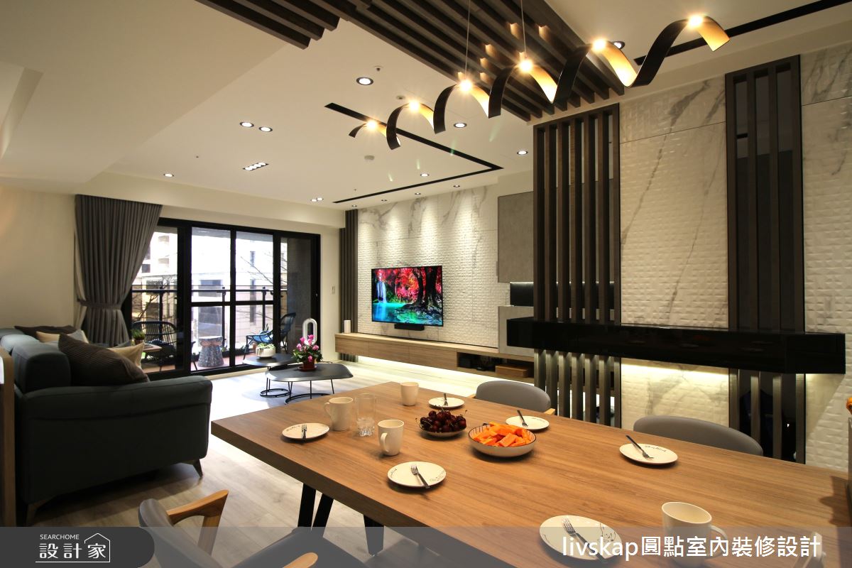 32坪新成屋(5年以下)＿現代風餐廳案例圖片＿圓點室內裝修國際有限公司＿圓點_06之3