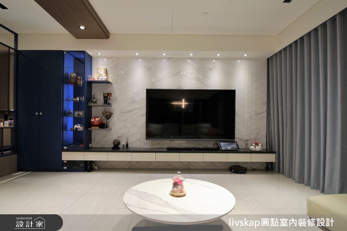 47坪新成屋(5年以下)＿現代風客廳案例圖片＿圓點室內裝修國際有限公司＿圓點_07之6