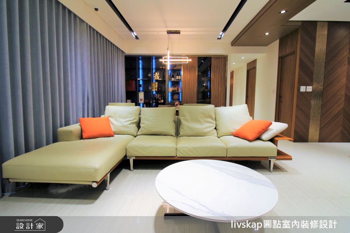 47坪新成屋(5年以下)＿現代風客廳案例圖片＿圓點室內裝修國際有限公司＿圓點_07之8