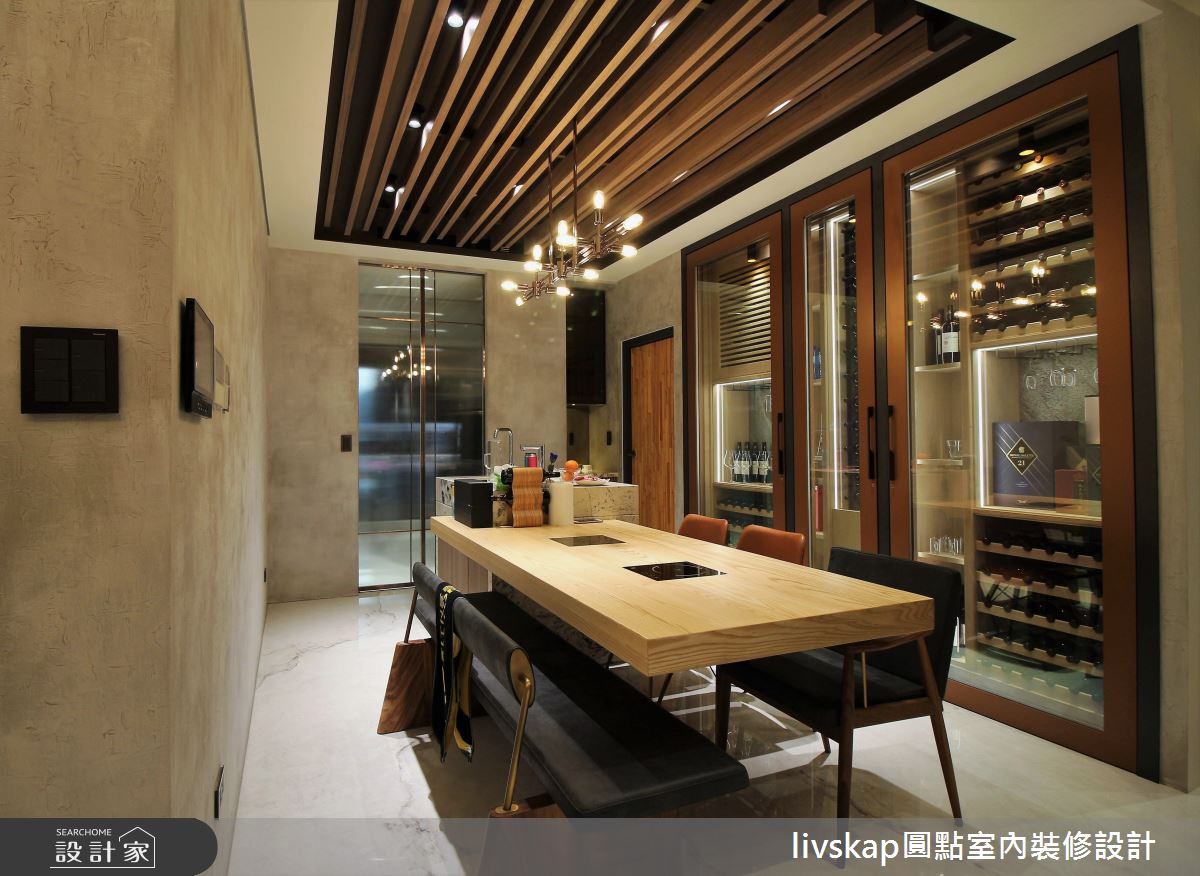 67坪毛胚屋＿混搭風餐廳案例圖片＿圓點室內裝修國際有限公司＿圓點_10之12