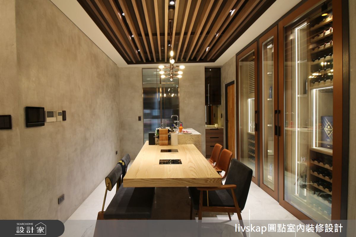 67坪毛胚屋＿混搭風餐廳案例圖片＿圓點室內裝修國際有限公司＿圓點_10之13