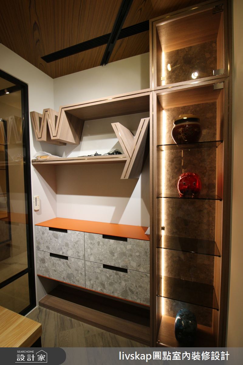 67坪毛胚屋＿混搭風書房案例圖片＿圓點室內裝修國際有限公司＿圓點_10之22